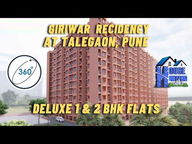 360 visuals of Delux 1 and 2bhk flats, Girivar residency ll talegaon dabhade ll by Shrivar builders