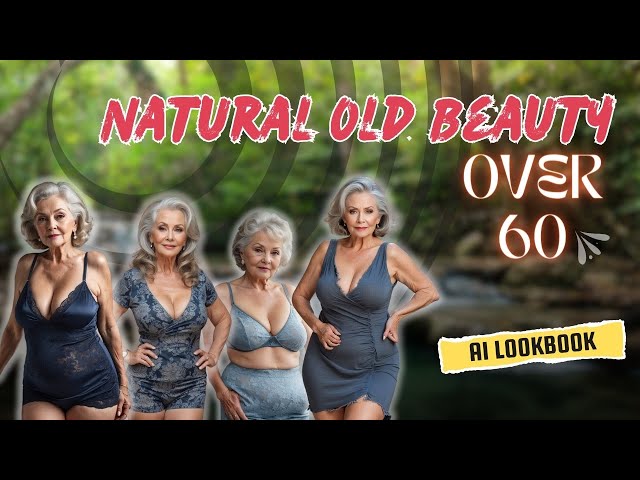 "Natural Older Women Over 60: Discover Timeless Elegance in Daily Fashion |  AI Lookbook