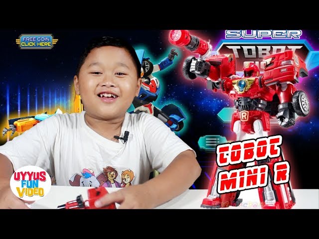 Mainan Tobot R Fire Engine Rescue Hadiah dari Aiman Aira - Mainan dan lagu Anak-anak