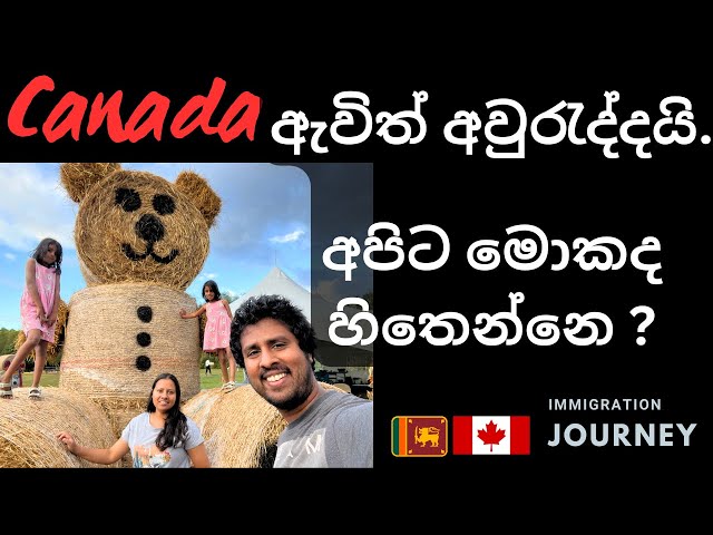 කැනඩාවේ ජීවිතේ අවුරැද්දයි 🇨🇦 | Canada Life EXPOSED After 1 Year of Living in Canada #sinhala #canada