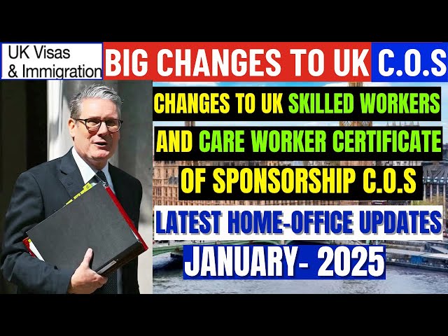 Latest Updates: UK Work Sponsorship & British Citizenship Changes 2025 - EVERYTHING You Need to Know