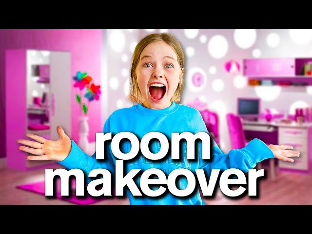 Surprise Back To School ROOM MAKEOVER