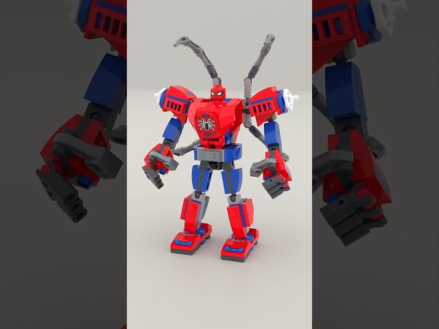 LEGO 76146 Spider-Man Mech Satisfying Speed Build #lego #robot #spiderman