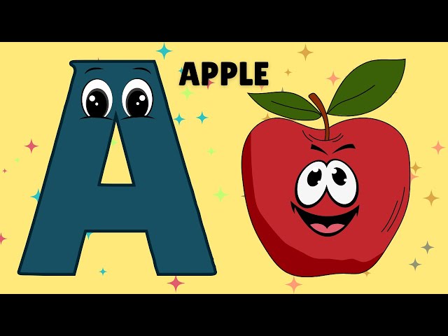 🎶 Phonics Song | Alphabet Sounds for Babies 🍼✨ | Fun Nursery Rhymes for Kids! | A is for Apple 🍎