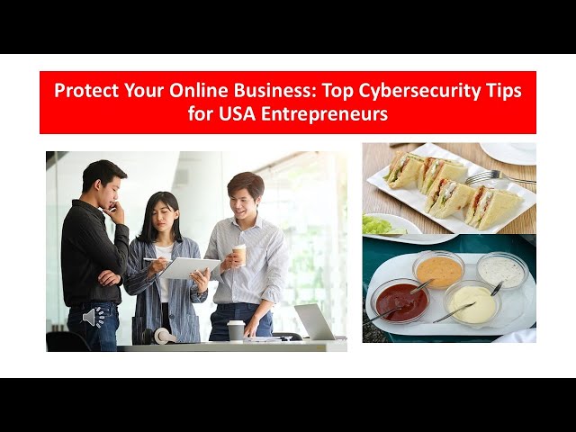 Protect Your Online Business Top Cybersecurity Tips for USA Entrepreneurs