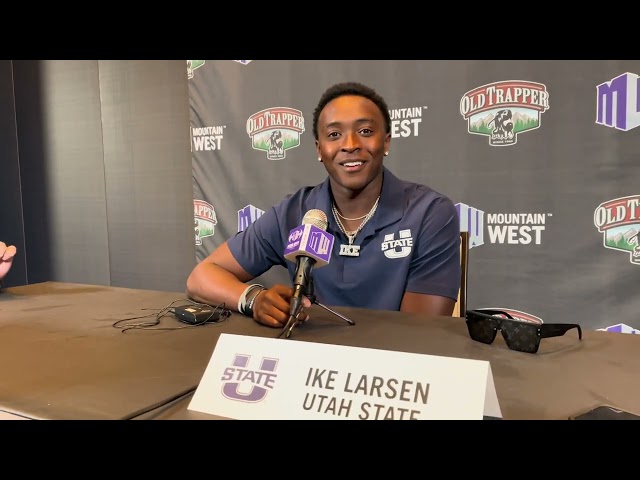 2024 MWC FB Media Days | Utah State S Ike Larsen