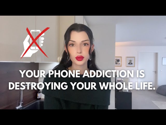 HOW TO OVERCOME YOUR PHONE ADDICTION | realizing the danger of it, STOP doomscrolling & start LIVING