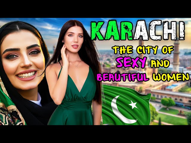 Life in KARACHI, THE MOST CROWDED and MOST LIVELY CITY IN PAKISTAN! - SLUMS, PRETTY GIRLS AND CHAOS