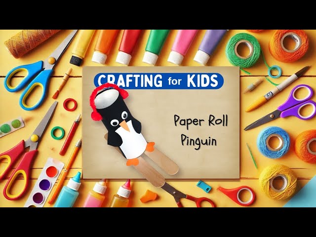 Easy Paper Penguin Craft | Fun Winter DIY for Kids