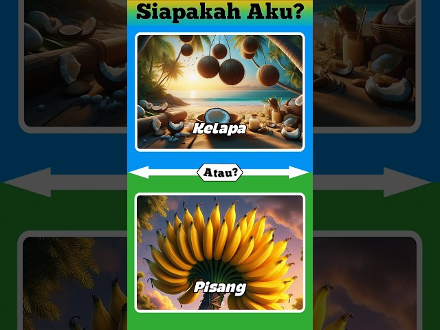 Tebak tebakan buah! Jawab dalam 3detik #tebaktebakan #shorts #quiz