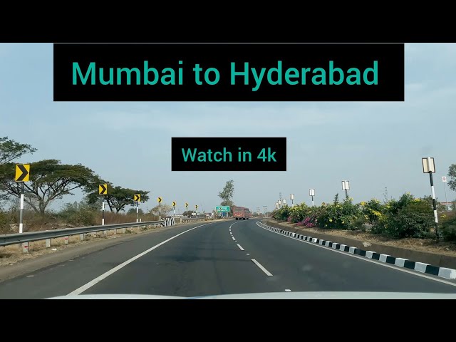 Mumbai to Hyderabad by road #travel  #longdrive #roadtrip