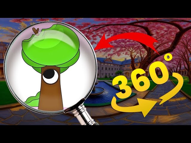 Find Mr. Tree Sprunki in This 360° Hide and Seek Challenge! 🌳😱 Can You Do It?