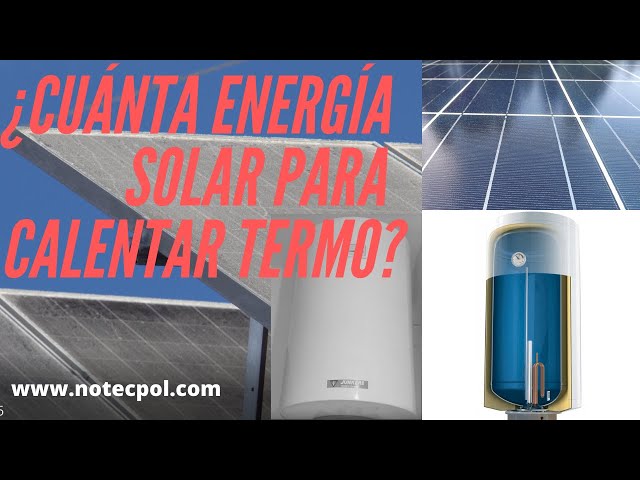 ENERGY used to HEAT ELECTRIC THERMO with PHOTOVOLTAIC SOLAR