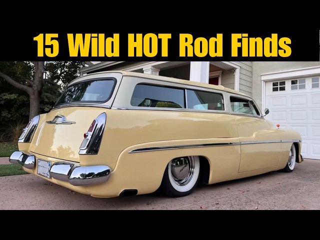 15 Wild Hot Rods for Sale! Cool Machines Are Waiting For You!