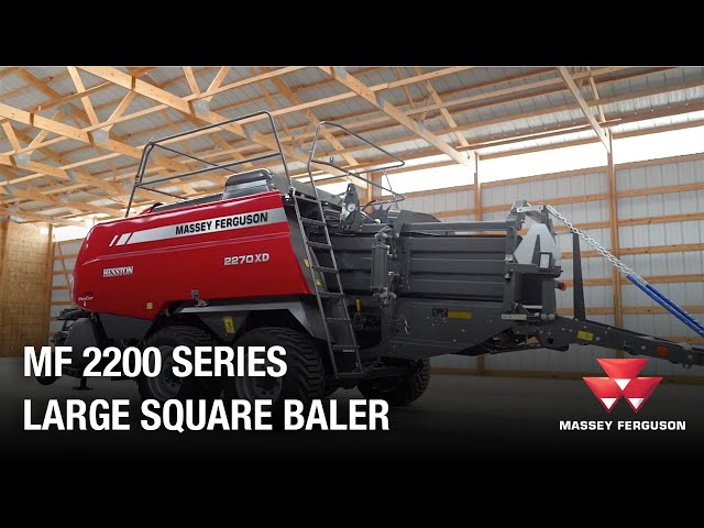 Field Settings and Adjustments on the Hesston By Massey Ferguson 2200 Series Large Square Baler