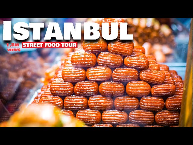 Istanbul Street Food Tour Like You Have Never Seen Before!