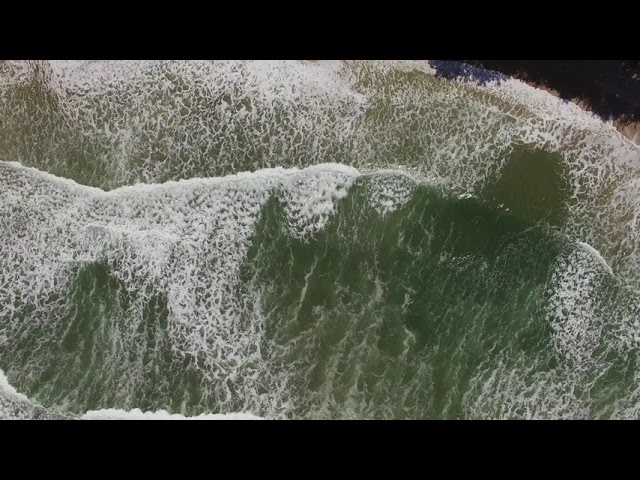 Drone Footage Nature Ocean Waves No Copyright Background Video No Sound No Music Royalty Free Stock