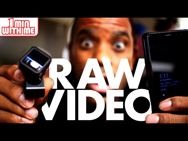 How To Film Anamorphic RAW DNG VIDEO | Motion Cam App