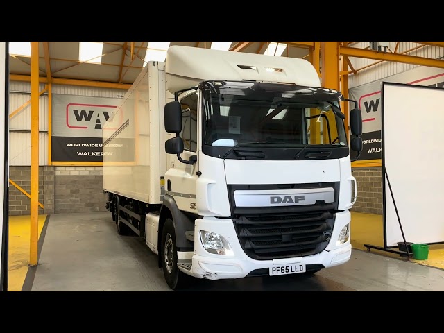 New In Stocklist: DAF CF290 *EURO 6*, 6X2 26 TONNE INSULATED FRIDGE/FREEZER – 2016 – PF65 LLD