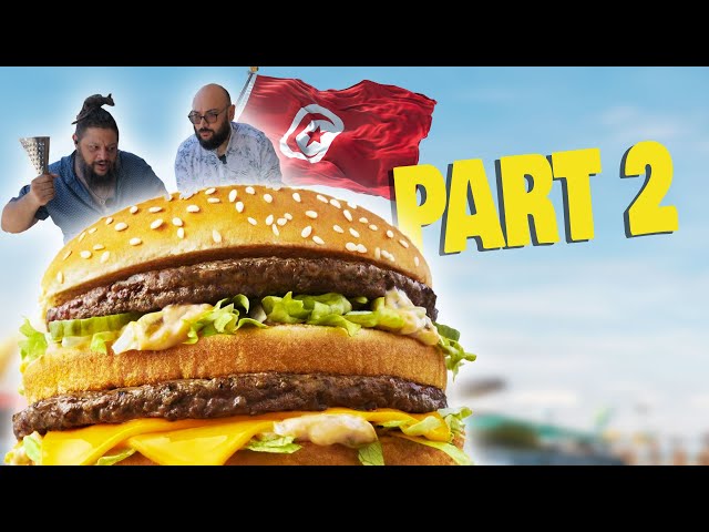 Mcdonald's fi Tounes ?! (Part 2 ) Recette du Big mac !