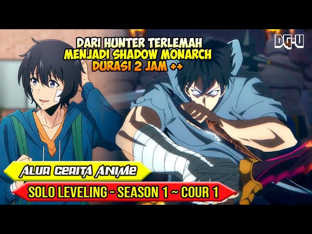 SELURUH ALUR CERITA ANIME SOLO LEVELING - EPISODE 01 - 12 / ALL EPISODE SEASON 1 ~ COUR 1