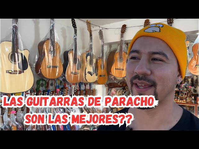 SON LAS MEJORES GUITARRAS? CUANTO ES LO MENOS QUE CUESTA UNA GUITARRA EN PARACHO?🤔