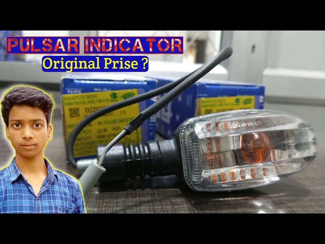 BAJAJ Pulsar Indicator Unboxing and Showroom Prise 🤑