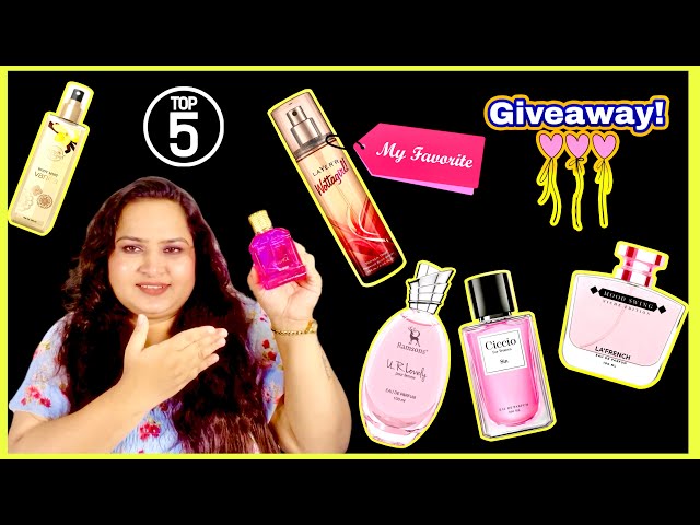 My Favourite top 5 perfume | How to smell expensive | Best perfume | Giveaway #birthdayseries