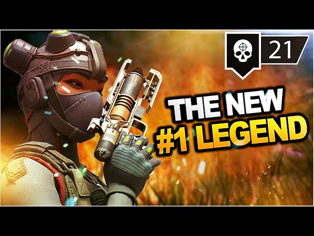 I DROPPED 21 KILLS USING THE #1 MOST PICKED LEGEND (Apex Legends Gameplay)