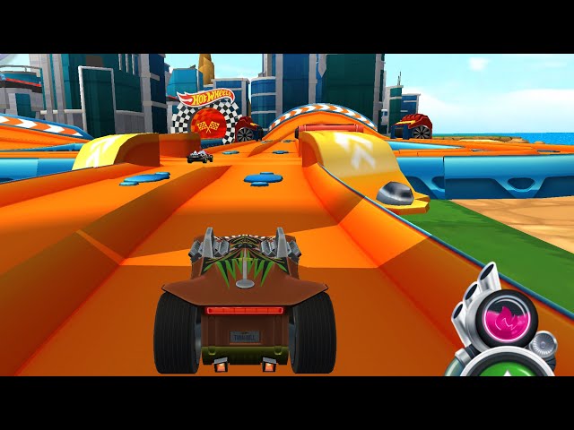 HOT WHEELS UNLIMITED (BUDGE) - Gameplay Walkthrough Part 4 iOS - Sharkruiser 1997 Unlocked