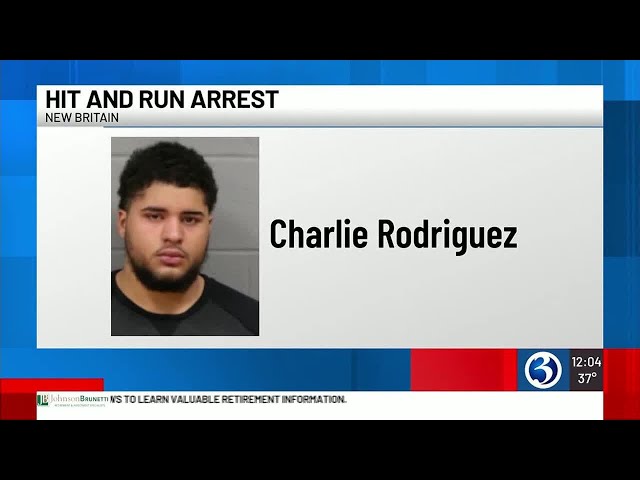 VIDEO: Teen arrested in New Britain hit-and-run