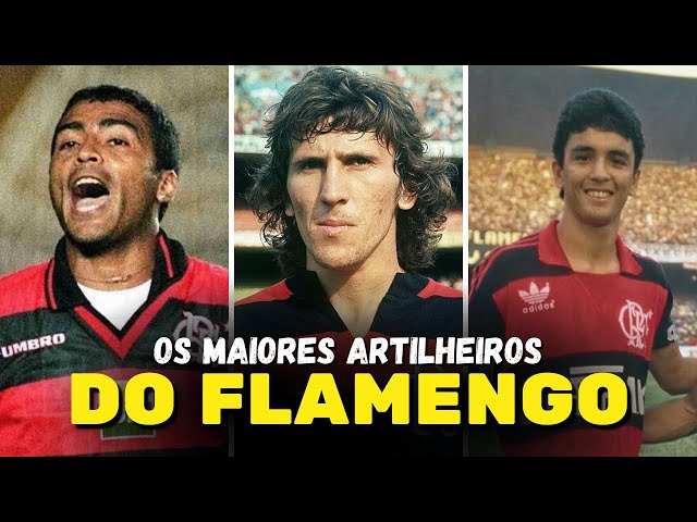 OS 10 MAIORES ARTILHEIROS DO FLAMENGO