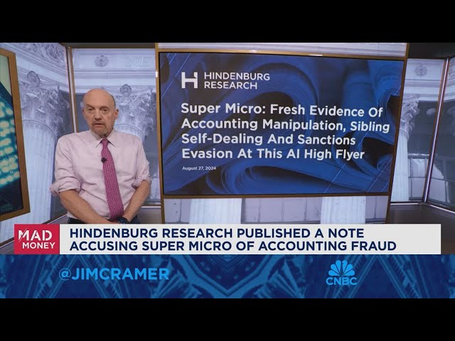 I don't know if Super Micro is guilty or innocent, says Jim Cramer