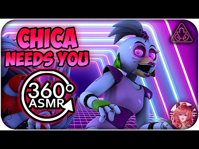 Glamrock Chica Needs You~ [360º VR ASMR] | FNAF: Security Breach 360 VR