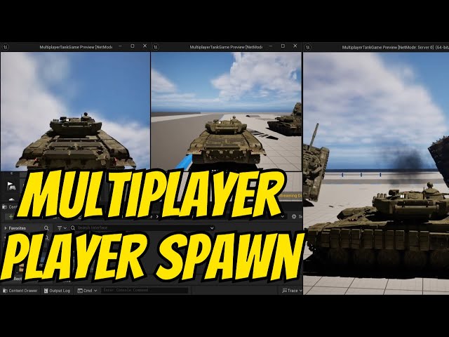 Multiplayer Tank Game Tutorial  (20 - Multiplayer Player Spawn)