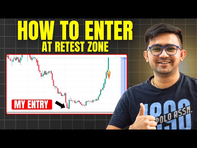 Retest Stocks Kaise Buy Karein? 🔥 LIVE Example ke Saath Strategy Explained!"