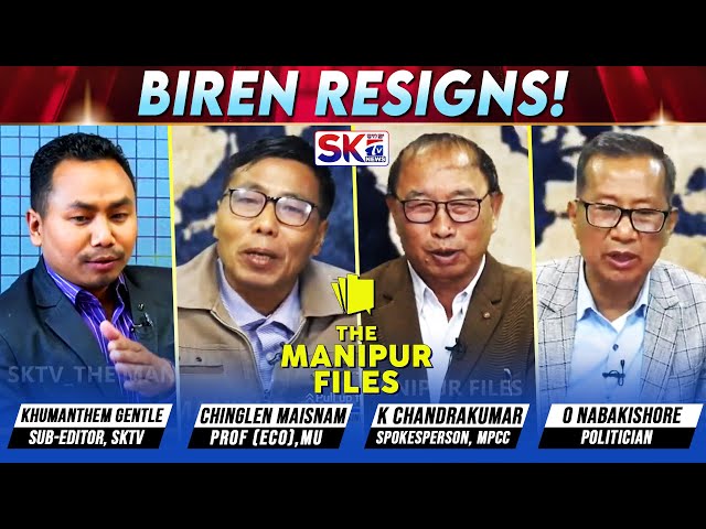 "BIREN RESIGNS!" on "THE MANIPUR FILES" [09/02/25] [LIVE]