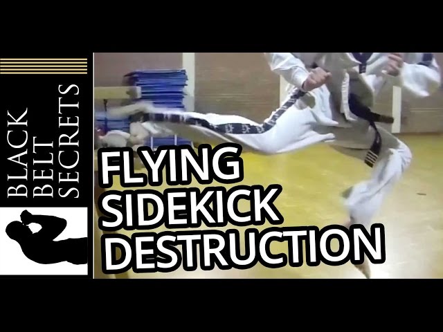 Taekwondo Flying Kicks Tutorial