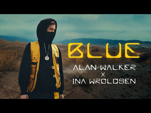 Alan Walker & Ina Wroldsen - Blue [Official Lyric Video]