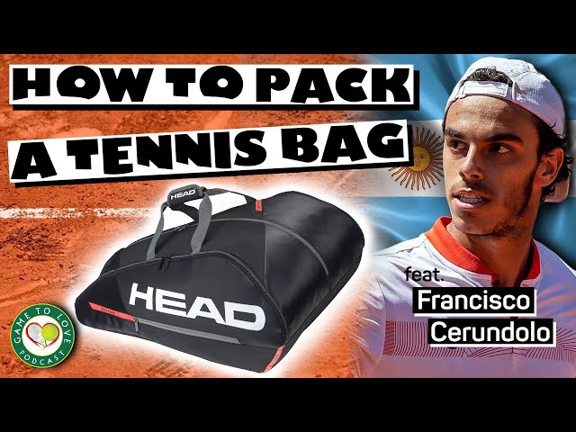 How To Pack A Tennis Bag | Francisco Cerundolo Interview | HEAD x GTL Tennis Podcast #268