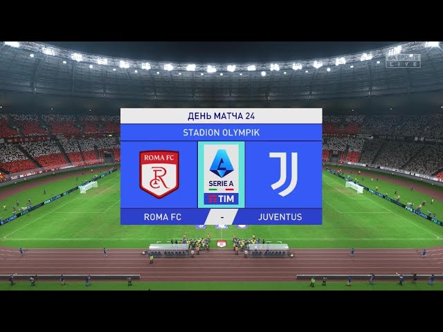 FIFA 23 Serie A 22/23 Roma-Juventus (PS 5 4k)