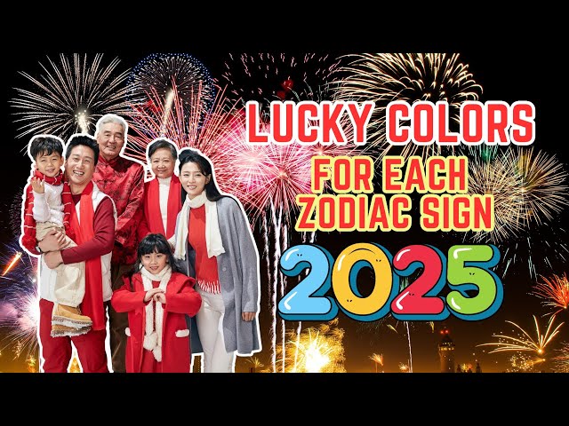 Lucky Color for Each Zodiac Sign in Year 2025 | Ziggy Natural