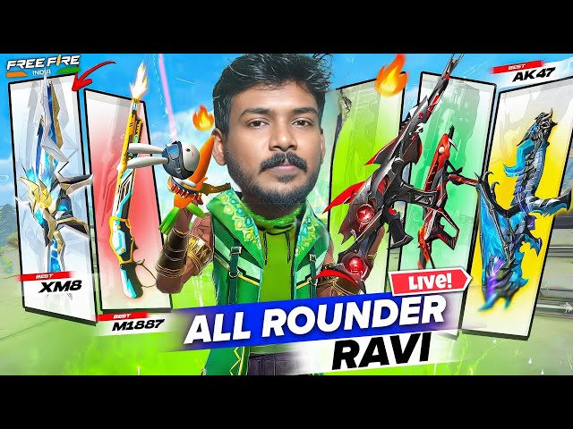 தமிழ் - 🔥ALL ROUNDER IS BACK GRANDMASTER {DAY - 1}🔥||Garena-FreeFire Max Live #matturavi