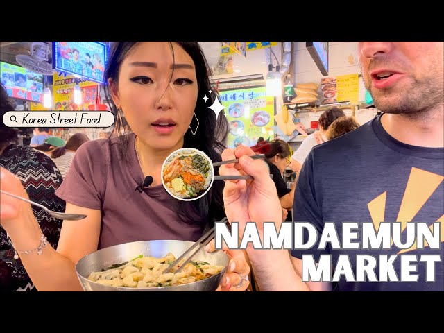 KOREA STREET FOOD | Namdaemun Market