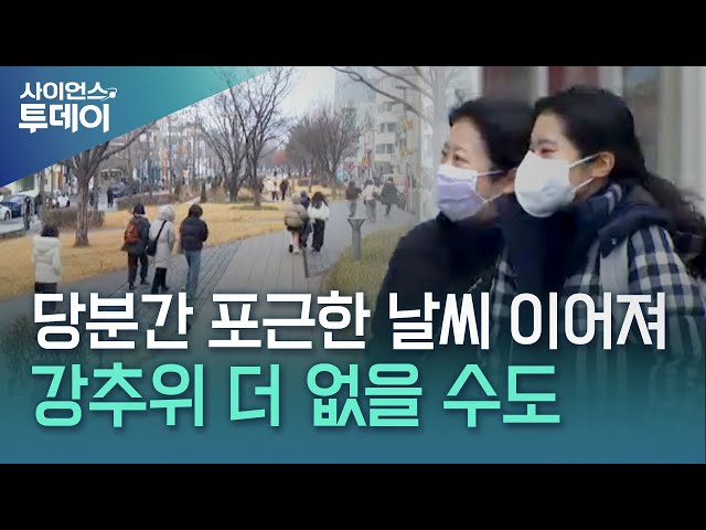 당분간 포근한 겨울 날씨 이어져…강추위 더 없을 수도 / YTN 사이언스