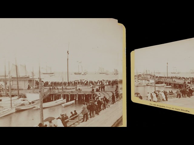 Regatta Day, Oak Bluffs MA ~1875 (VR 3D still-image)