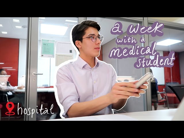 a productive week in the life of a medical student