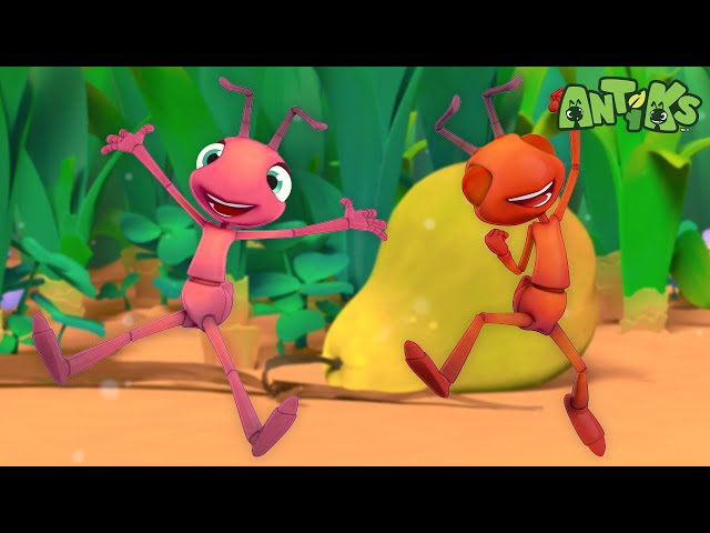 A Quest for Pears! | 1 Hour of Antiks🐜 | Funny Adventure Cartoons for Kids | Be Brave!