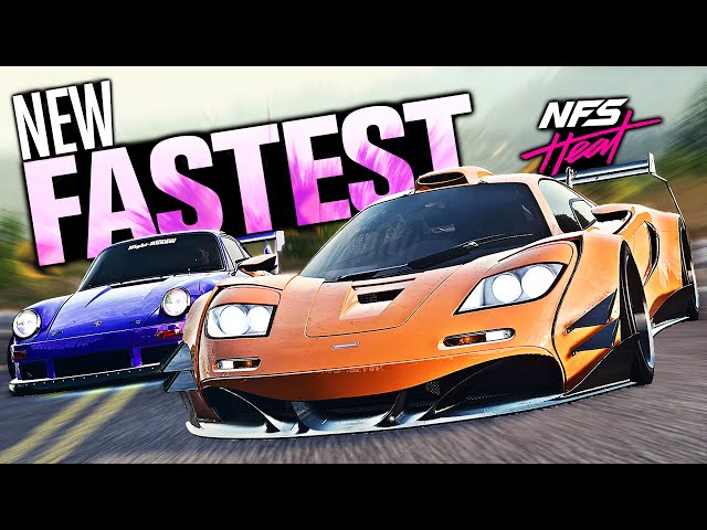 Need for Speed HEAT - NEW FASTEST CAR??? Overpowered McLaren F1 vs Porsche 911 Carrera RSR