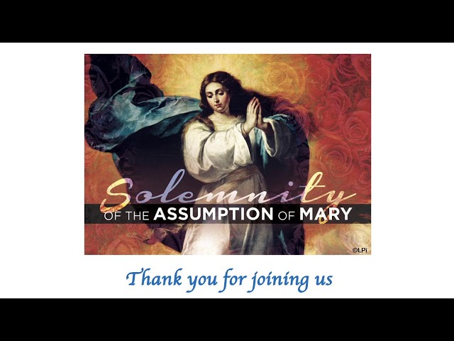 The Solemnity of The Blessed Virgin Mary Mass